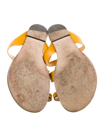 Tamara Mellon Leather Slides