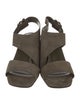 Tamara Mellon Suede Slingback Sandals