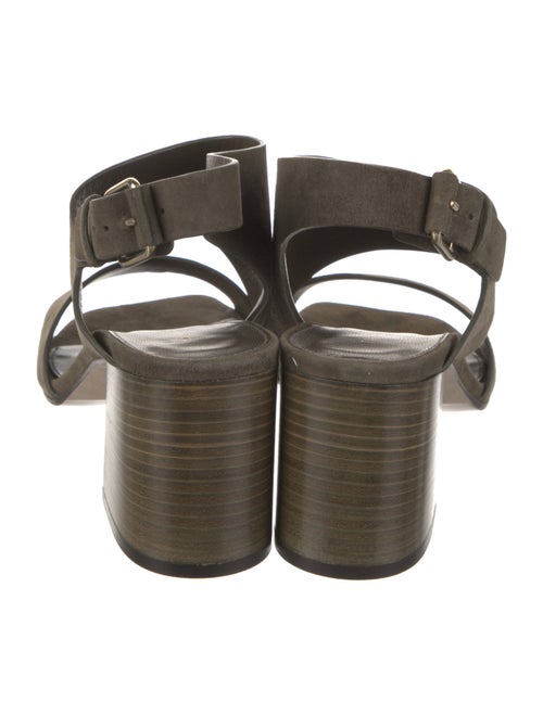 Tamara Mellon Suede Slingback Sandals