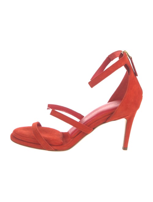 Tamara Mellon Suede Slingback Sandals