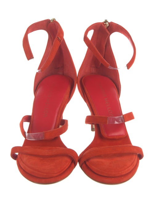Tamara Mellon Suede Slingback Sandals