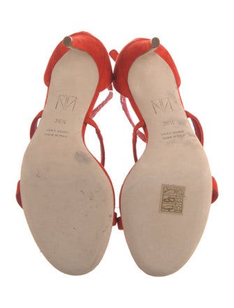 Tamara Mellon Suede Slingback Sandals