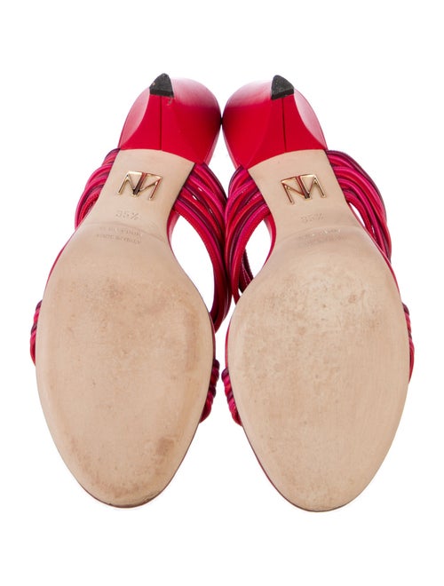 Tamara Mellon Leather T-Strap Sandals