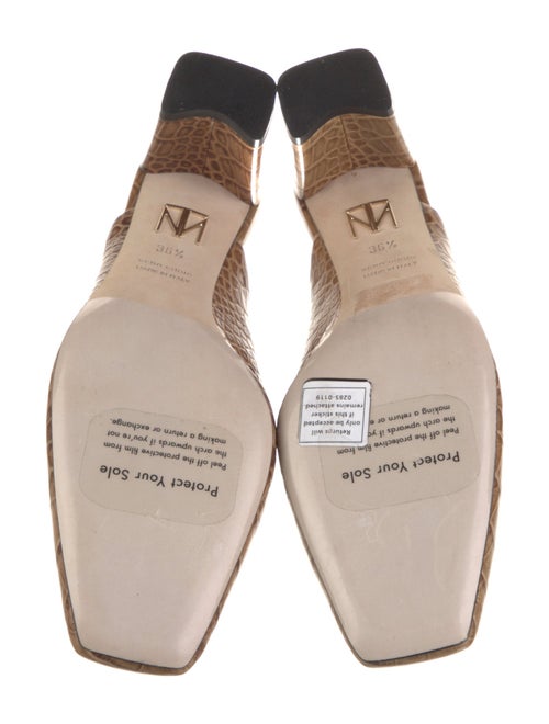 Tamara Mellon Leather Printed Mules