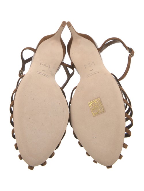 Tamara Mellon Suede T-Strap Pumps