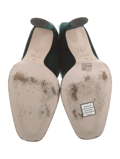 Tamara Mellon Velvet Crystal Embellishments Boots