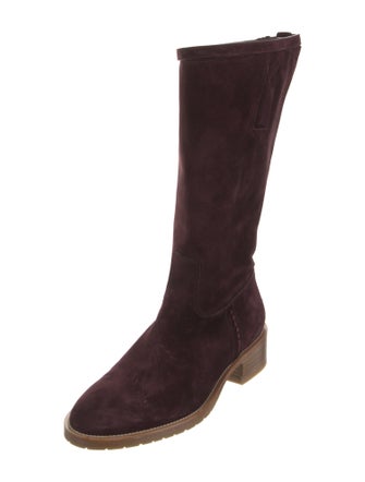 Tamara Mellon Suede Riding Boots
