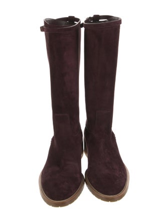 Tamara Mellon Suede Riding Boots