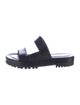 Tamara Mellon Leather Slides