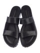 Tamara Mellon Leather Slides