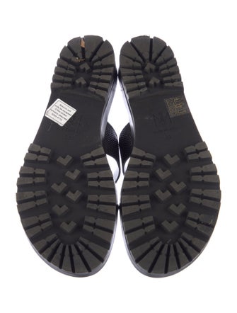 Tamara Mellon Leather Slides