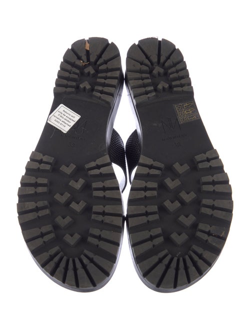 Tamara Mellon Leather Slides