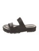 Tamara Mellon Leather Slides