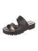Tamara Mellon Leather Slides