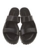 Tamara Mellon Leather Slides