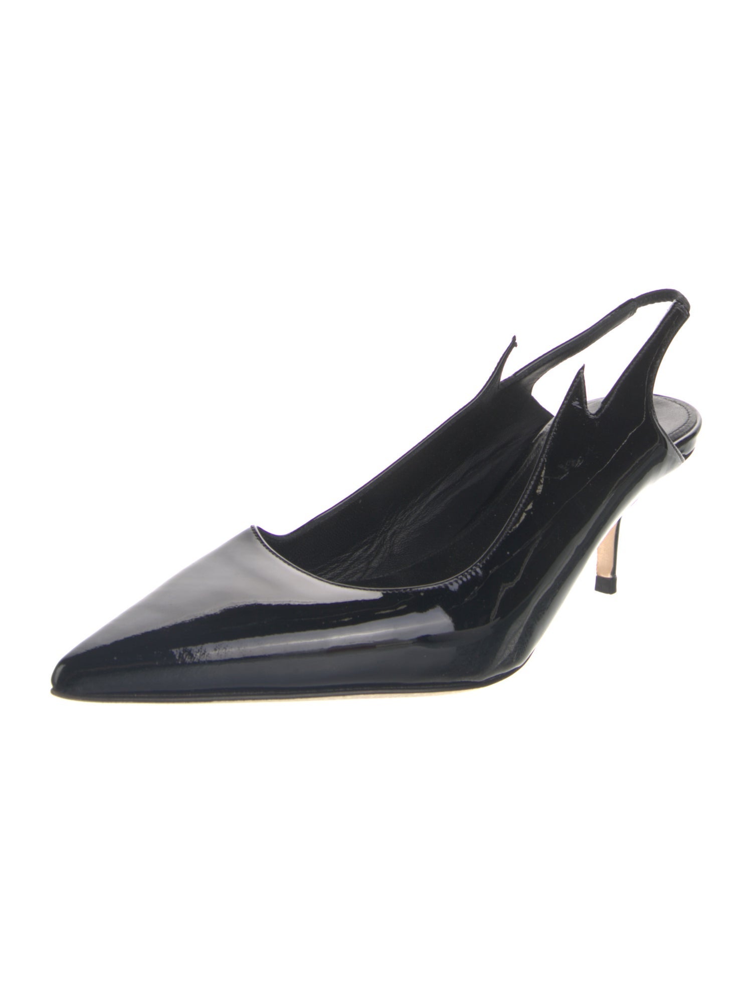 Tamara Mellon Patent Leather Slingback Pumps