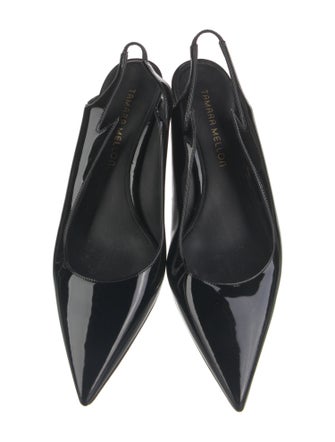 Tamara Mellon Patent Leather Slingback Pumps