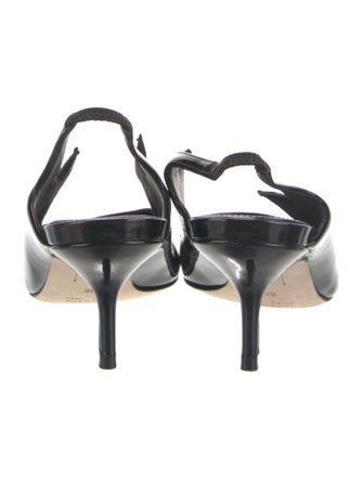 Tamara Mellon Patent Leather Slingback Pumps