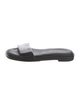 Tamara Mellon Leather Slides