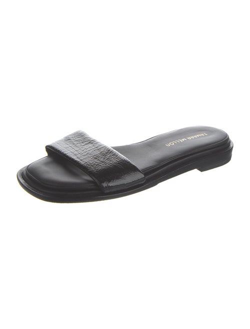 Tamara Mellon Leather Slides
