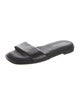 Tamara Mellon Leather Slides