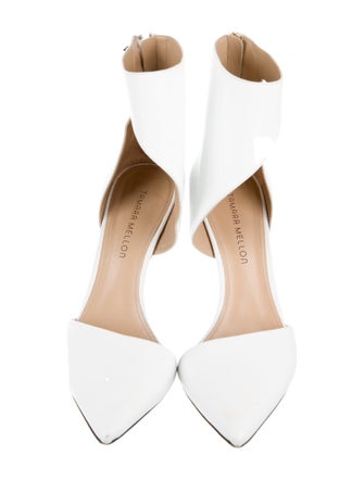 Tamara Mellon Leather D'Orsay Pumps