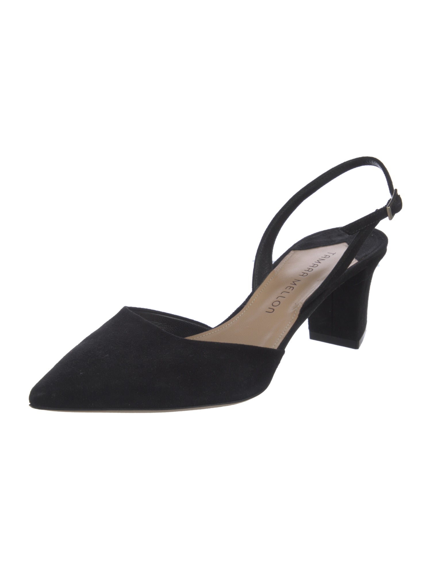 Tamara Mellon Suede Slingback Pumps