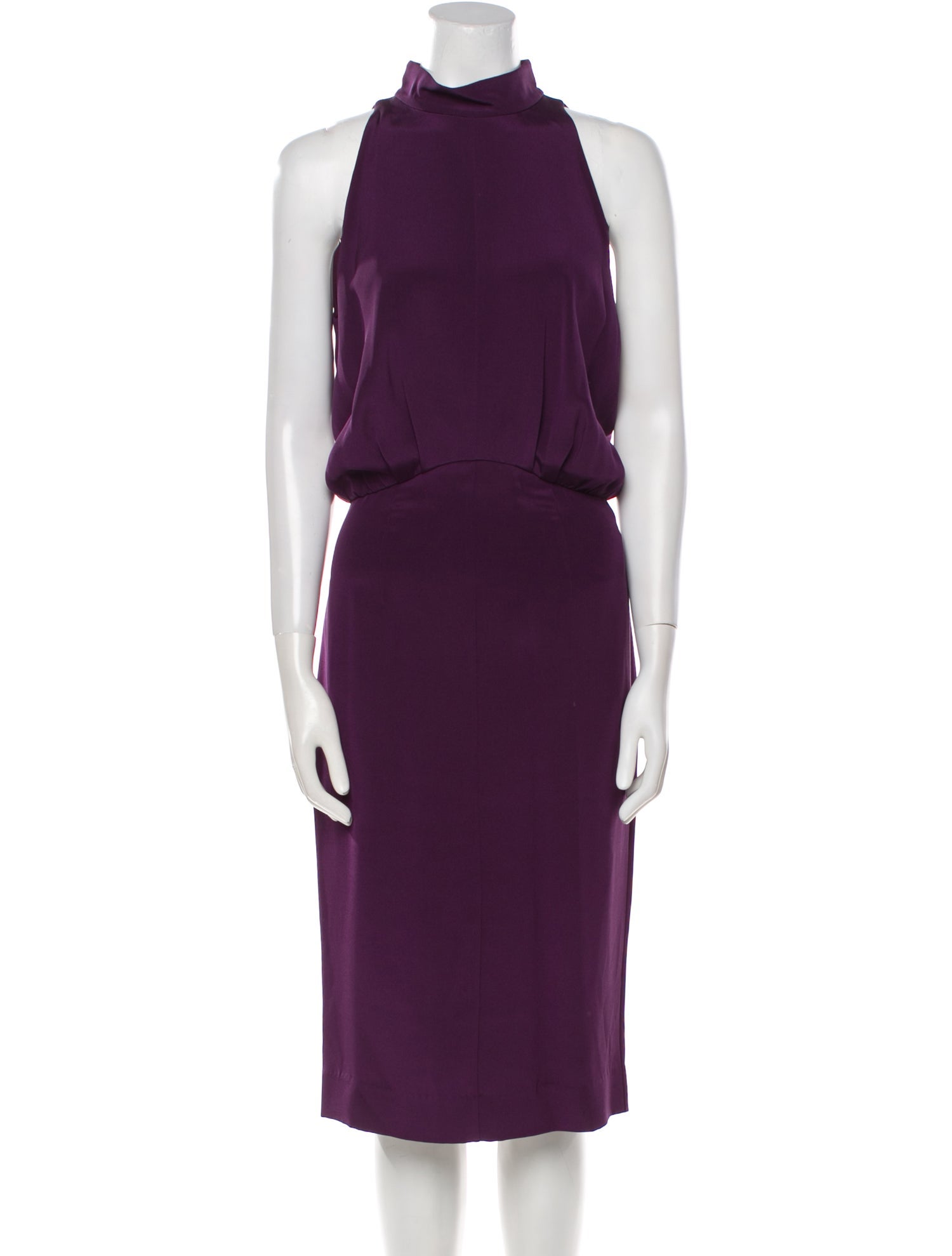 Tamara Mellon Silk Midi Length Dress w/ Tags