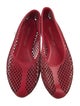 Tamara Mellon Leather Lasercut Accents Flats