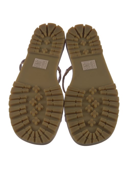 Tamara Mellon Leather Slides