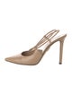 Tamara Mellon Leather Slingback Pumps