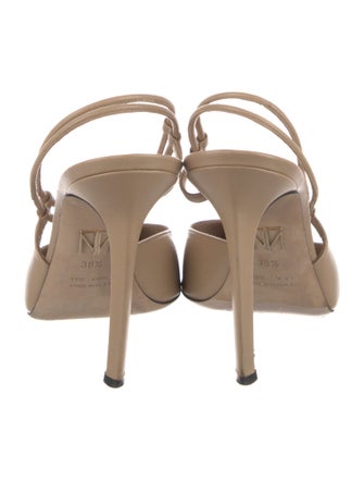 Tamara Mellon Leather Slingback Pumps