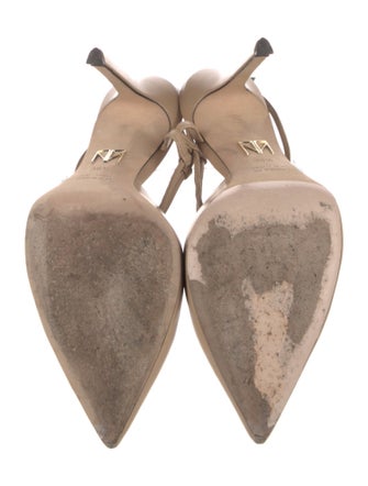 Tamara Mellon Leather Slingback Pumps