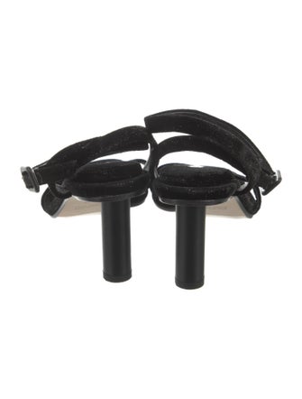 Tamara Mellon Velvet Sandals