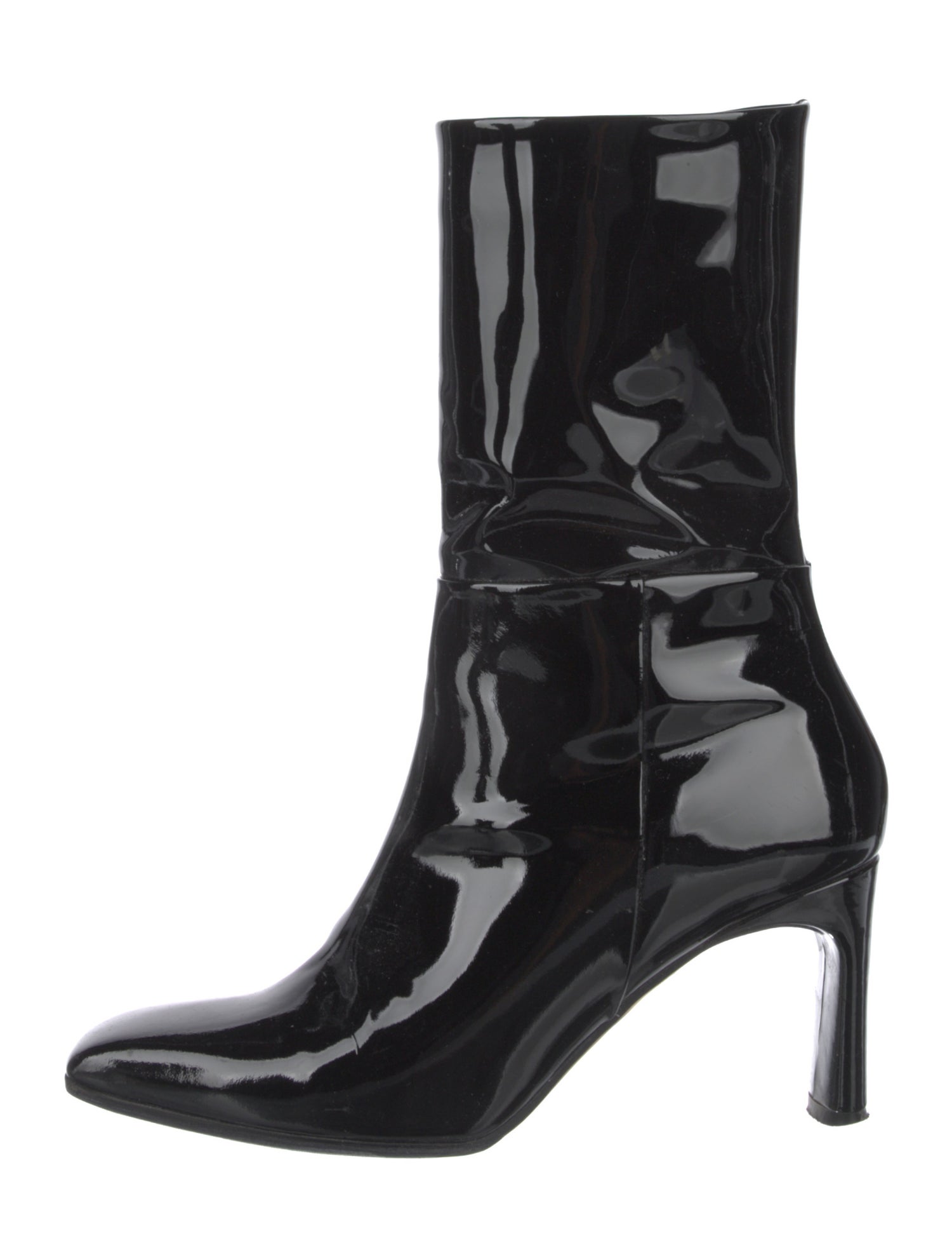 Tamara Mellon Patent Leather Sock Boots