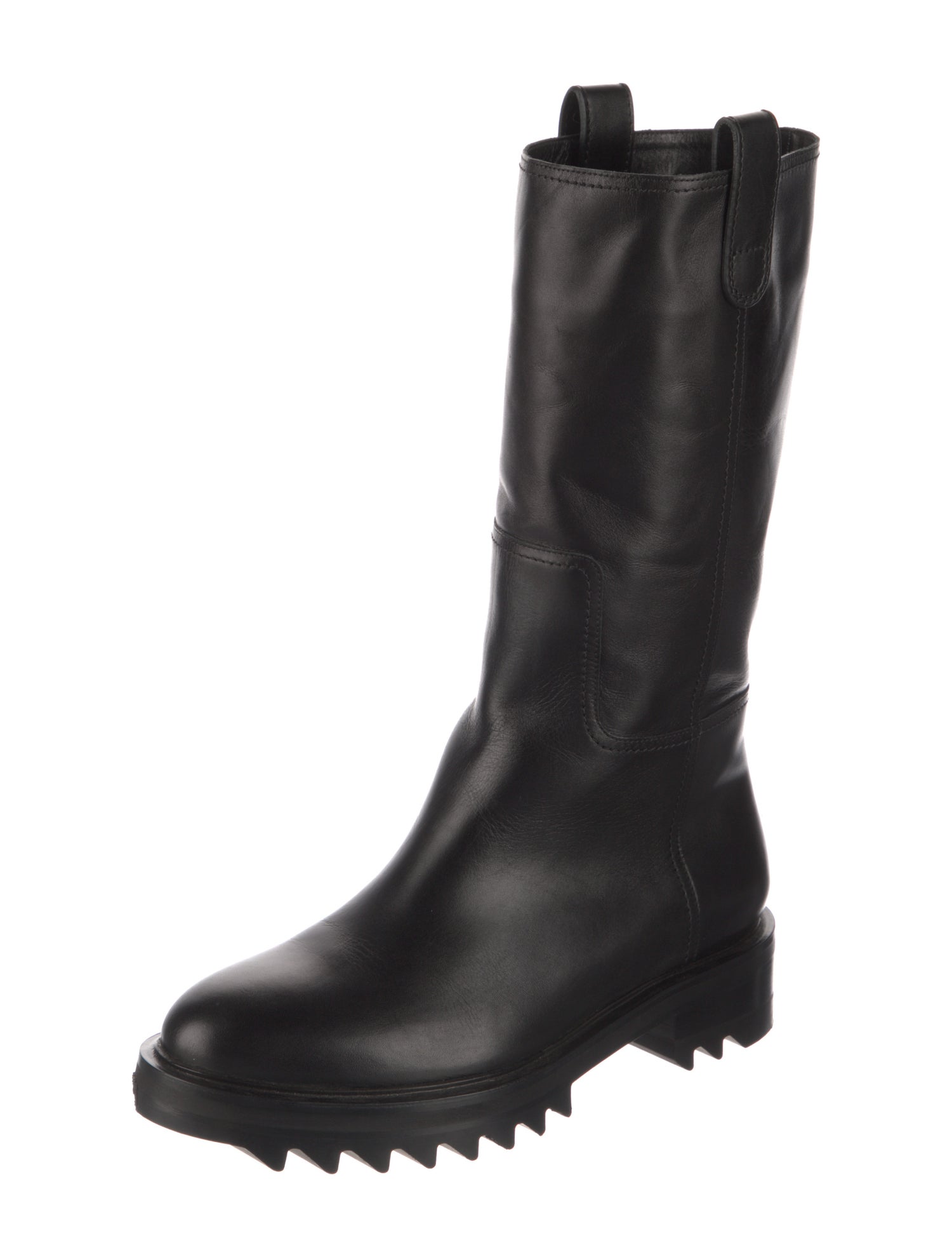 Tamara Mellon Leather Moto Boots