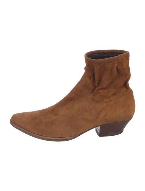 Tamara Mellon Suede Western Boots