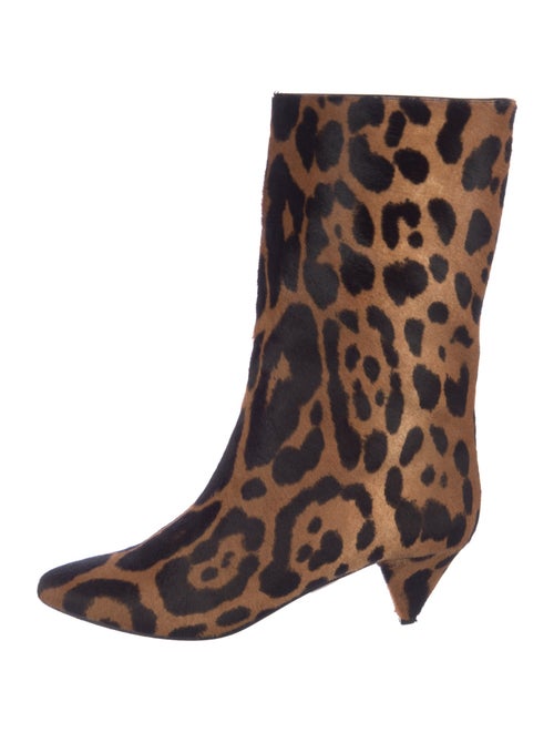 Tamara Mellon Ponyhair Animal Print Boots