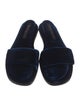 Tamara Mellon Velvet Slides
