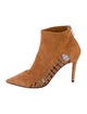 Tamara Mellon Suede Cutout Accent Boots
