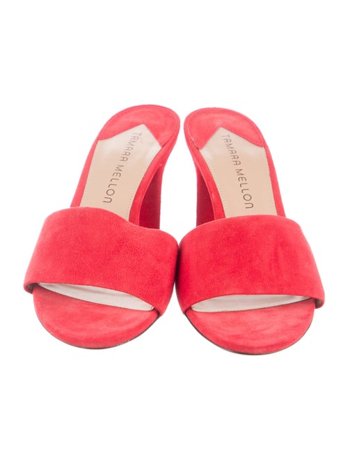 Tamara Mellon Suede Slides