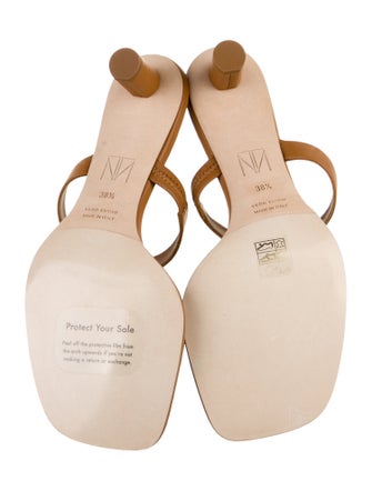 Tamara Mellon Leather Slides