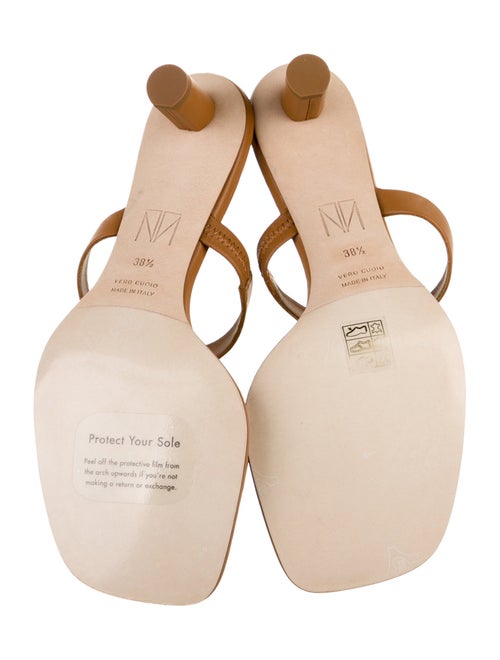 Tamara Mellon Leather Slides