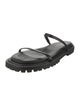Tamara Mellon Leather Slides