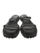 Tamara Mellon Leather Slides
