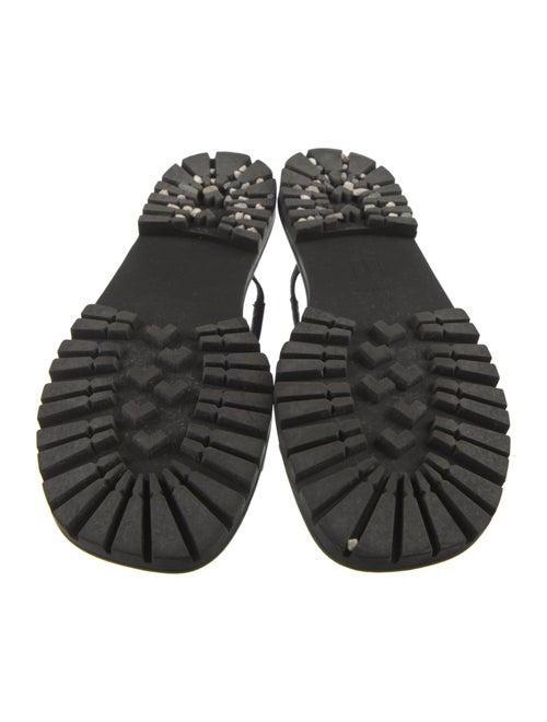 Tamara Mellon Leather Slides