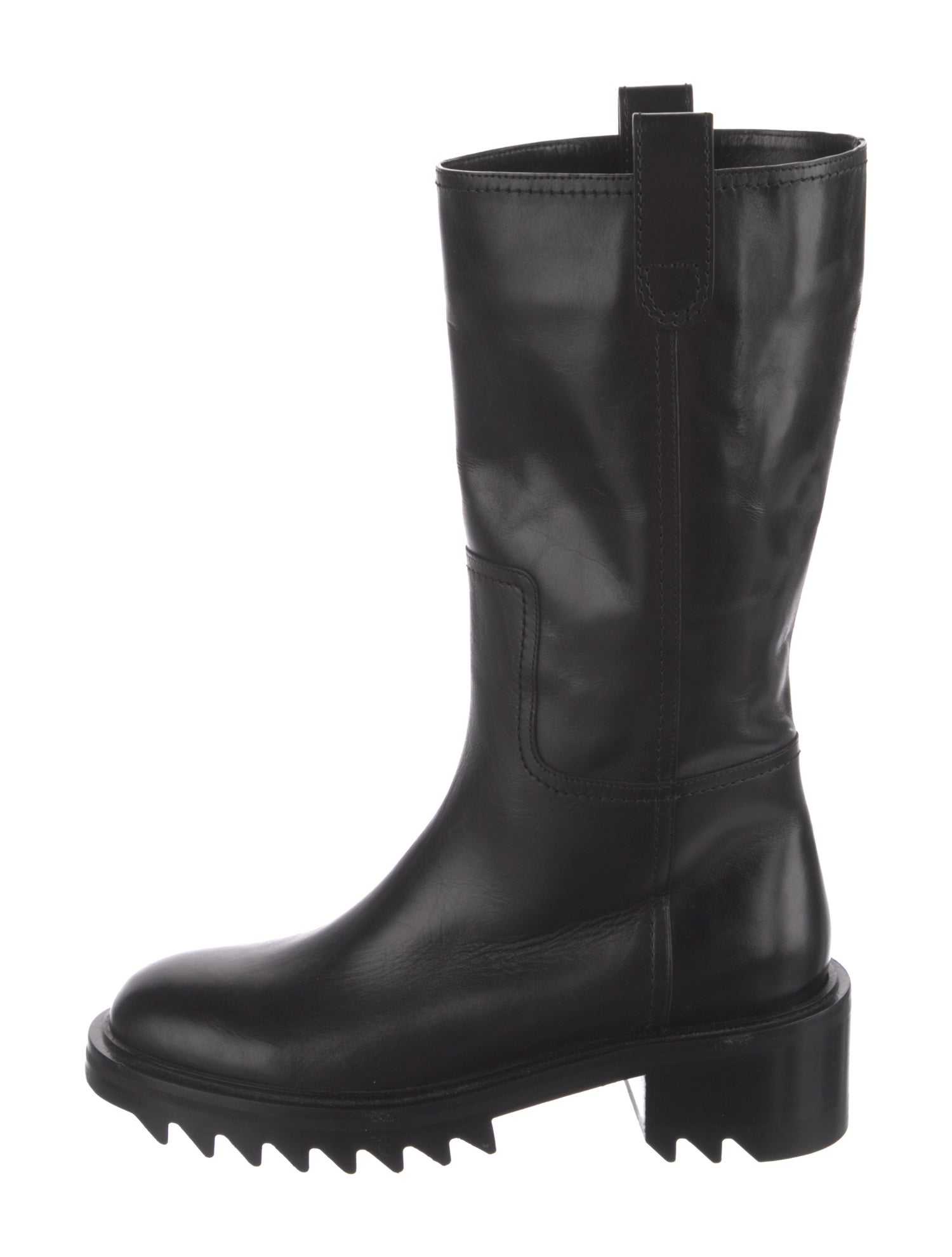 Tamara Mellon Leather Rain Boots