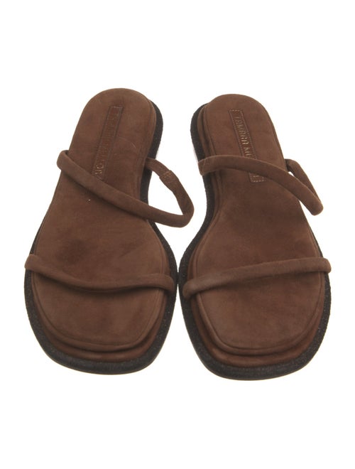 Tamara Mellon Suede Slingback Sandals