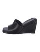 Tamara Mellon Leather Slides