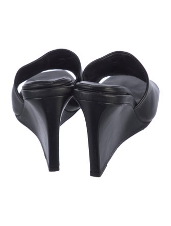 Tamara Mellon Leather Slides
